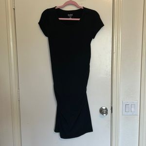 Isabel Maternity black bodycon dress